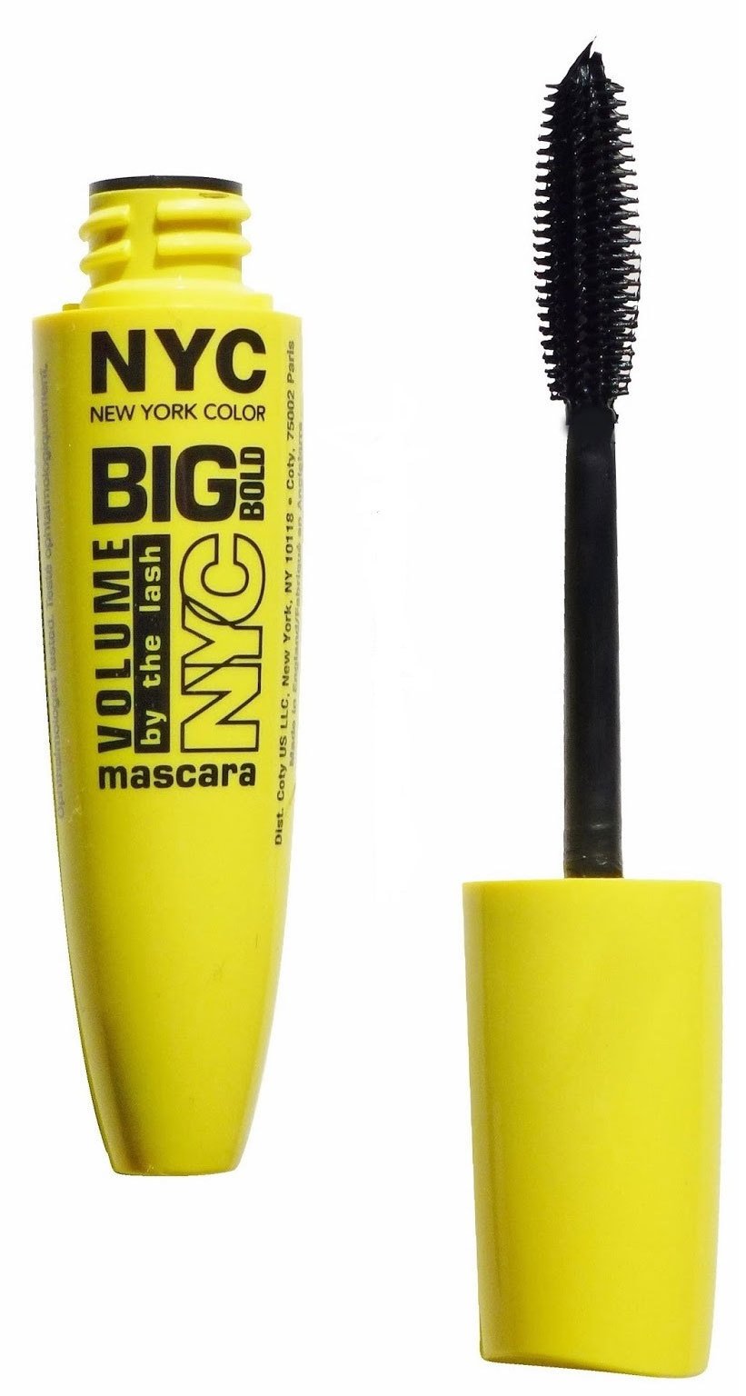 NYC BIG BOLD VOLUME BY THE LASH MASCARA, 129 Kč, seženete v síti drogerií Rossmann