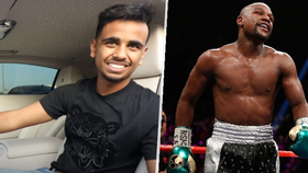 Pohádkově bohatý influencer Rashed Belhasa vyzve 20. února k boji Floyda Mayweathera.