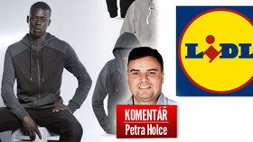 Kampaň v Lidlu s černochem v komentáři Petra Holce