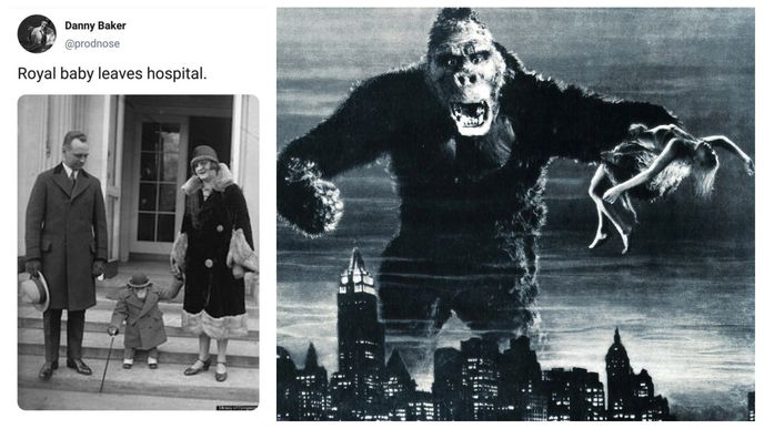 Jak souvisí King Kong ze 30. let a rasistický tweet o přírůstku do britské královské rodiny?