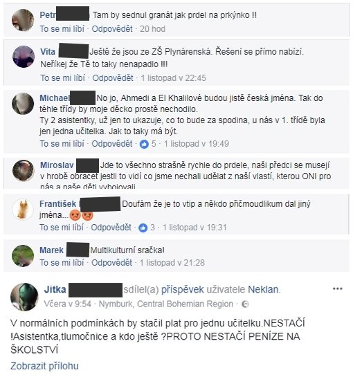 Třída plná teroristů! Fotka prvňáčků z Teplic rozzuřila sociální sítě, komentáře šetří policie.