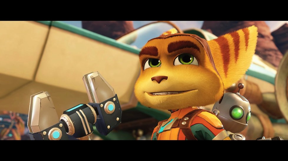 Ratchet & Clank v akci.