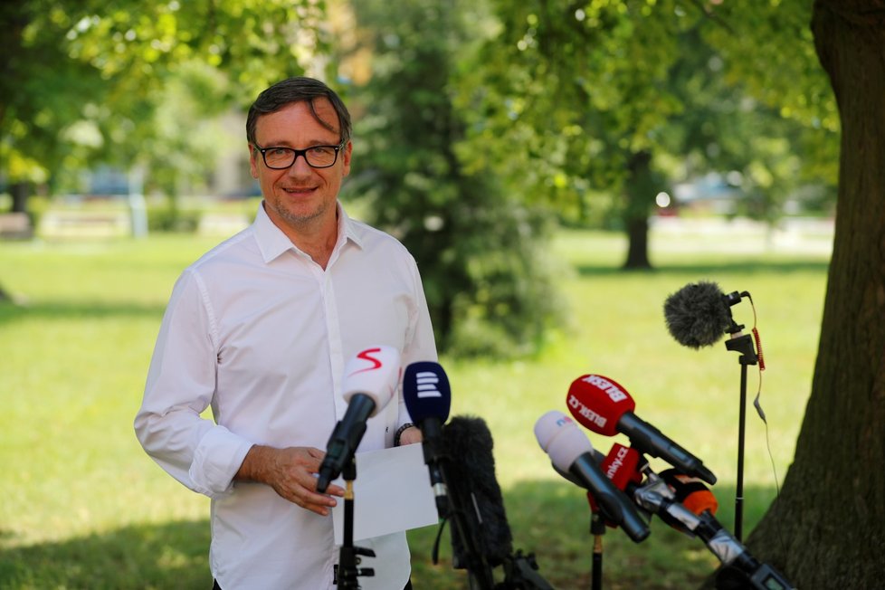 Exhejtman David Rath okomentoval pravomocný rozsudek ve své korupční kauze (26. 6. 2019)