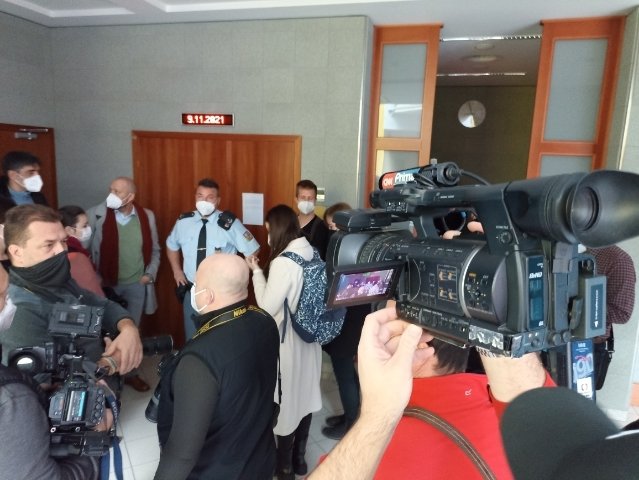 Městský soud v Brně projednává žádost Davida Ratha (55) o podmínečné propuštění. Odpykává si sedmiletý trest za korupci, za sebou má polovinu trestu.