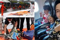 Srdcervoucí foto z letadla smrti: Maminka se vyfotila s dětmi těsně před tím, než se všichni zřítili do moře