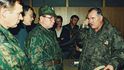 Válečný zločinec Ratko Mladić na archivních fotografiích. Válečný zločinec Ratko Mladić na archivních fotografiích.