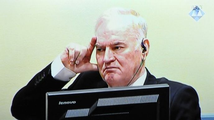 Ratko Mladić, spolupachatel největší poválečné genocidy