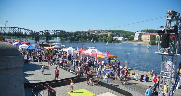 Ratolest fest nabídl tolik atrakcí, že děti nevěděly, kam dřív...