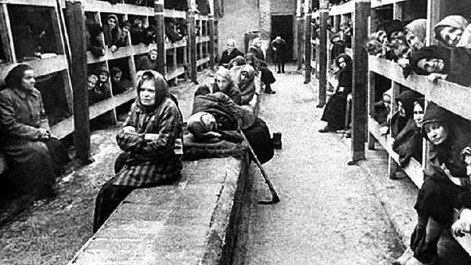 Koncentrační tábor Ravensbrück, kde byly vězněny i ženy z Lidic