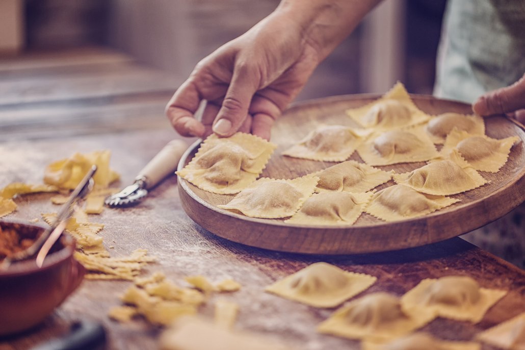 Domácí ravioly se herec naučil dělat už jako malý