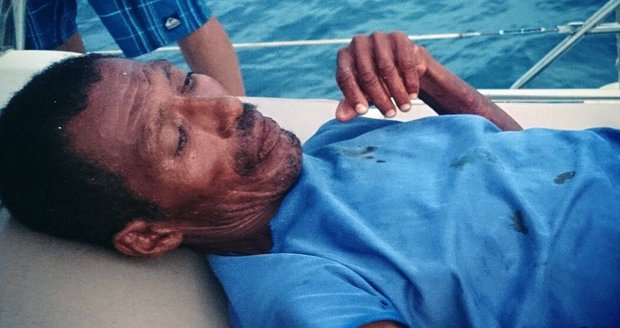 Raymundo Rodríguez byl zachráněn po týdnu na širém moři.