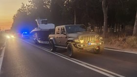 Převézt kradenou loď se zločincům nepovedlo.