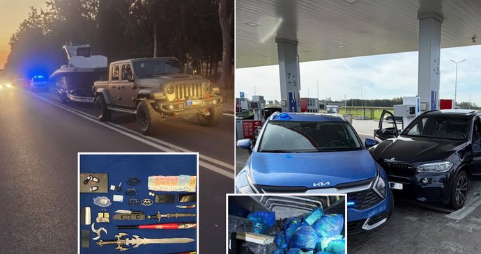 Policisté při mezinárodní razii zabavili tuny drog.