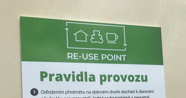 Plzeň otevřela ve sběrném dvoře na Slovanech první městské re-use centrum.