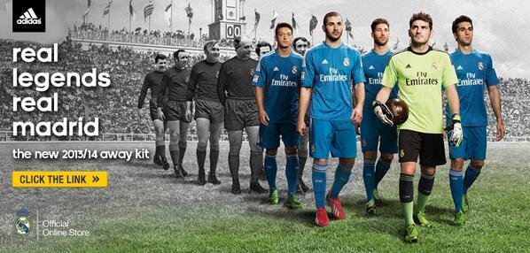 Real Madrid zveřejnil venkovní dresy, které se podobají trikotům Chelsea.