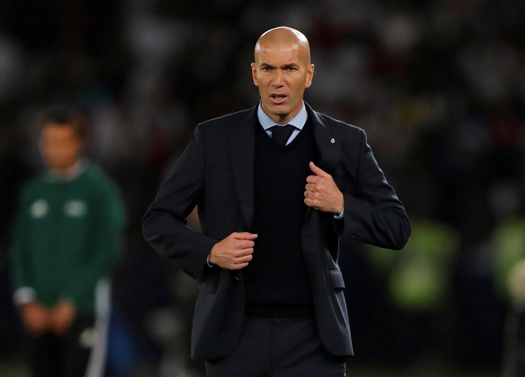 Trenér Realu Zinedine Zidane dovedl své svěřence k další trofeji