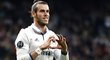 Záložník Realu Madrid Gareth Bale slaví gól proti Legii