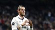 Záložník Realu Madrid Gareth Bale slaví gól proti Legii