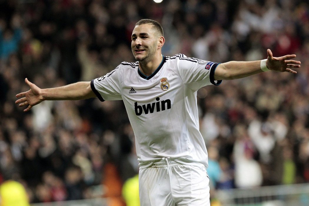 Karim Benzema vsítil druhý gól Realu Madrid v 29. minutě-