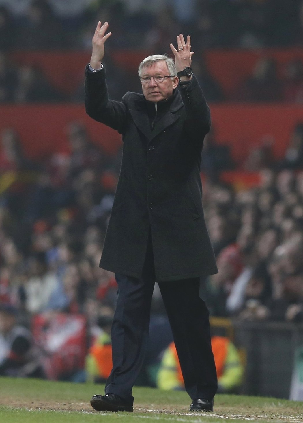 Sir Alex Ferguson zuřil, zejména pak po vyloučení Naniho.