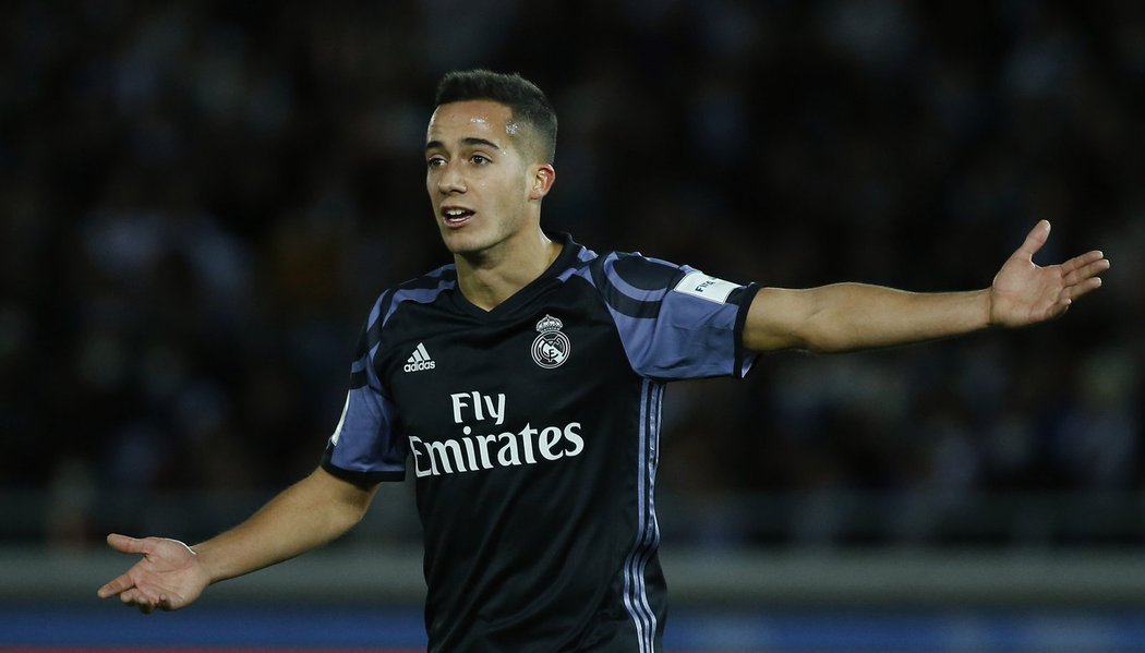 Záložník Realu Madrid Lucas Vázquez