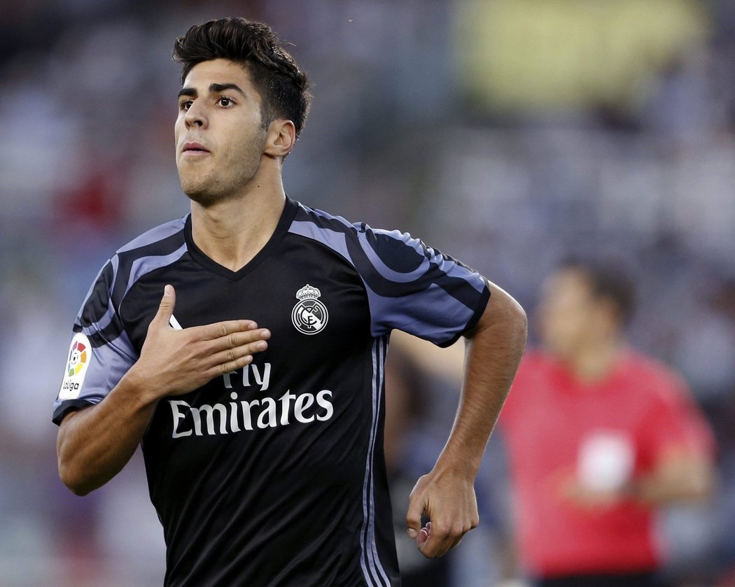 Záložník Realu Marco Asensio se proti Realu Sociedad gólově prosadil