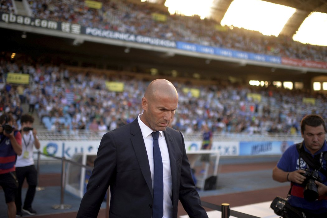 Trenér Realu Madrid Zinedine Zidane