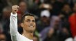 Útočník Realu Madrid Cristiano Ronaldo v aktuální sezoně září