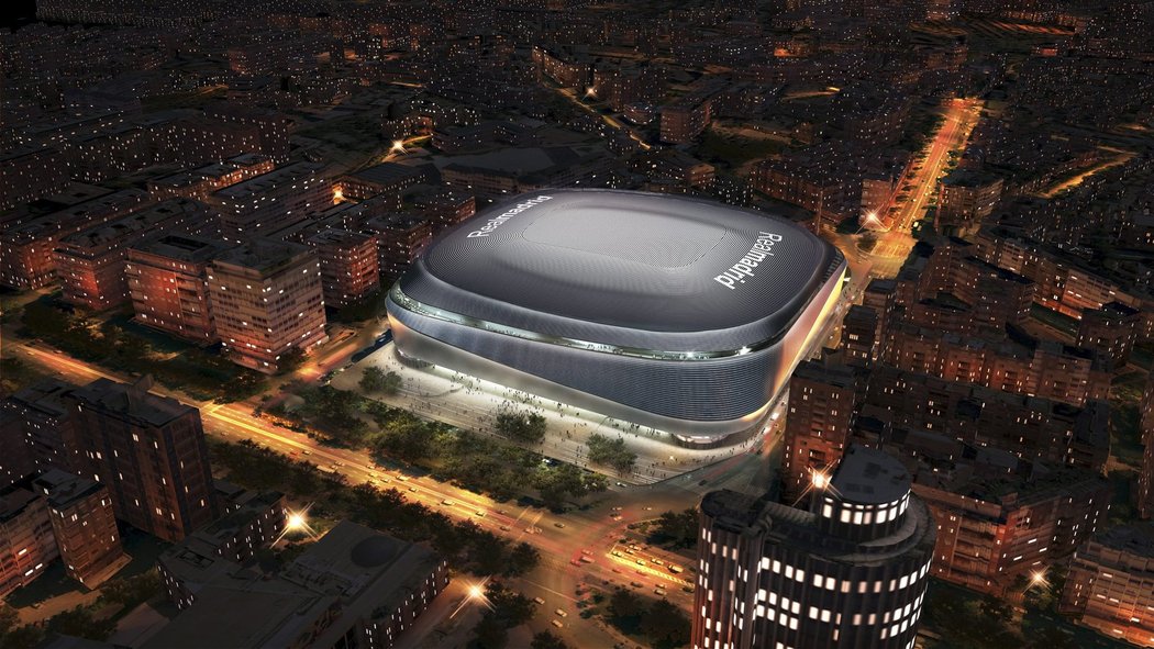 Takhle bude vypadat stadion Realu Madrid v roce 2020