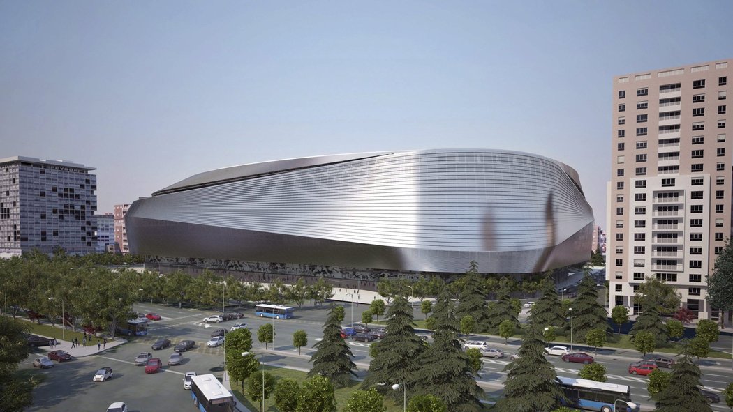 Takhle bude vypadat stadion Realu Madrid v roce 2020