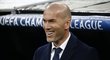 Trenér Realu Madrid Zinedine Zidane