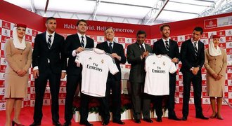 Nové dresy Realu Madrid představily hvězdy klubu i letušky