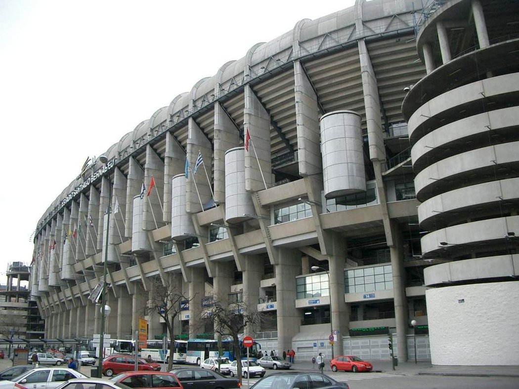 Santiago Bernabeu. Domov královského klubu.