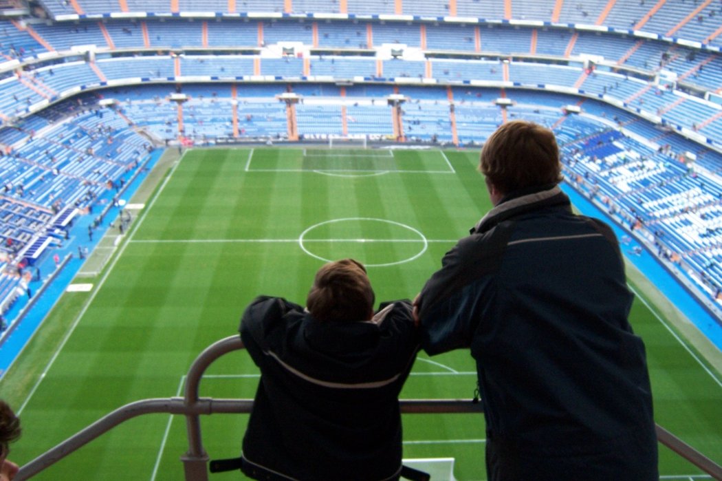 Santiago Bernabeu. Domov královského klubu.