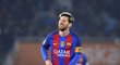 Zklamaný Lionel Messi po další ztrátě Barcelony