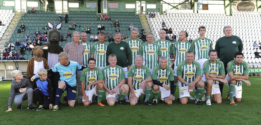 Fotbalisté staré gardy Bohemians 1905