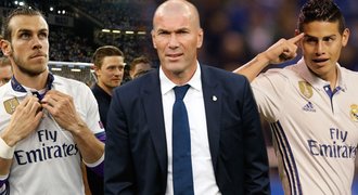 Budoucnost velkých jmen Realu: Bale chce zůstat, James řeší nabídky