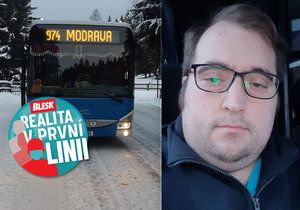 František Lukeš pracuje jako řidič autobusu. Popsal svůj pohled na pandemickou situaci.