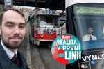 Šimon je řidičem pražských tramvají