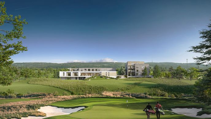 Prague City Golf Apartments vzniknou v sousedství golfového hřiště