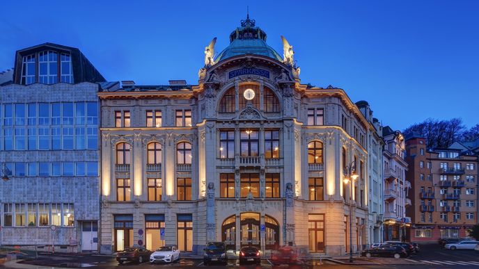 Secesní bankovní dům proměnili ruští investoři v obchodní galerii