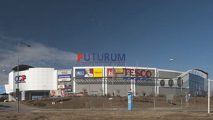 Nákupní centrum Futurum Brno.