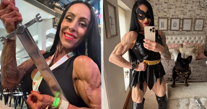 Rebecca je pyšná na své tělo