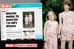Anorektička Rebecca Jones má stejnou velikost jako její dcera Maisy.