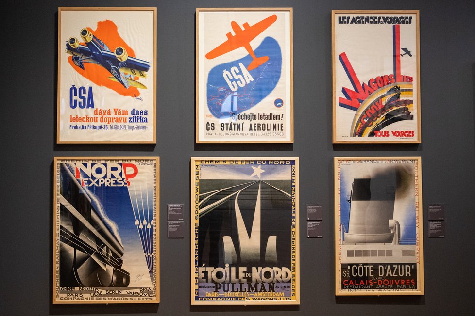 Výstava Řeč plakátů v Uměleckoprůmyslovém muzeu v Praze