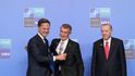 Summit NATO: Premiér Andrej Babiš (ANO), šéf NATO Mark Rutte a turecký prezident Recep Tayyip Erdoğan (8.7.2026) Summit NATO: Premiér Andrej Babiš (ANO), šéf NATO Mark Rutte a turecký prezident Recep Tayyip Erdoğan (8.7.2026)