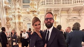 Poslankyně Barbora Rázga (ANO) ve Španělském sále na recepci (28.10.2026)