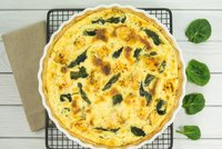 Výborná chuťovka: Špenátový quiche