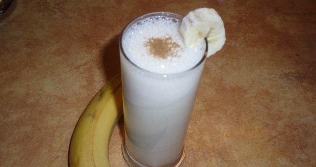 Banánový koktejl