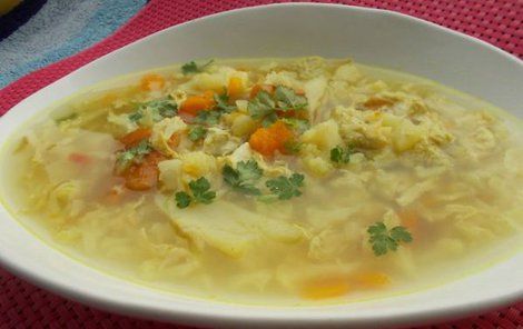 Květáková polévka s mrkví!
